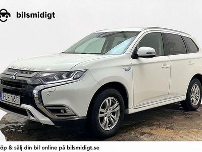 Begagnad Mitsubishi Outlander P-HEV 224 HK (164 kW) 2019 Vit SUV