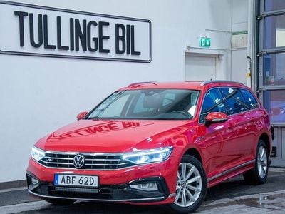 Röd Begagnad 2020 VW Passat R-line Kombi | 214 800 kr (Marknadspris)