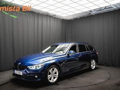 Begagnad BMW 318 Sport Line 150 HK (110 kW) 2015 Blå Kombi