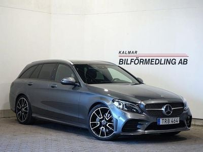 Begagnad Mercedes C220 AMG line 194 HK (142 kW) 2018 Grå Kombi