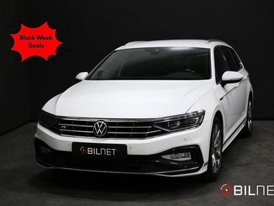 Vit Begagnad 2021 VW Passat R-line Kombi | 269 900 kr (Marknadspris)