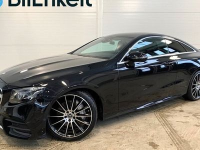 begagnad Mercedes E300 AMG Coupé HUD Burmester Widescreen BLIS 245hk 2017