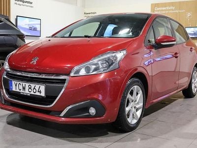 Mörkröd Begagnad 2016 Peugeot 208 Active Halvkombi | 59 900 kr (Marknadspris)