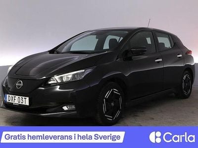 Svart Begagnad 2022 Nissan Leaf Acenta Halvkombi | 172 900 kr (Bra pris)