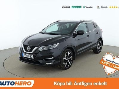 Svart Begagnad 2018 Nissan Qashqai 360º SUV | 130 000 kr (Marknadspris)