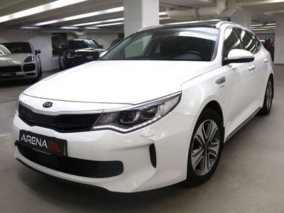 begagnad Kia Optima Hybrid Plug-in M-Värm Kamera Panorama Drag Navi