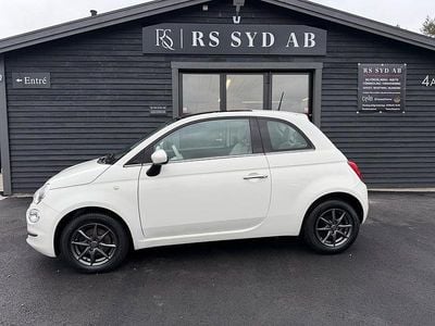Vit Begagnad 2016 Fiat 500 Lounge Halvkombi | 99 000 kr (Marknadspris)