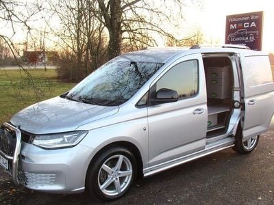 Begagnad VW Caddy 122 HK (89 kW) 2023 Silver (silver metallic) Minibuss
