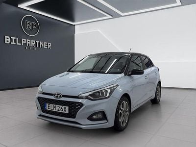 Blå Begagnad 2020 Hyundai i20 Trend Halvkombi | 159 900 kr (Marknadspris)