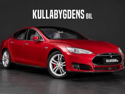 Röd Begagnad 2015 Tesla Model S Halvkombi | 349 000 kr (Dyr)