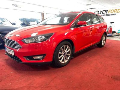 Röd Begagnad 2014 Ford Focus Titanium Kombi | 84 900 kr (Lite dyr)