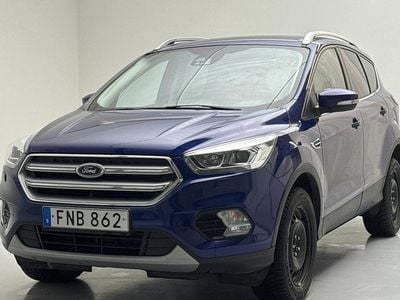 Blå Begagnad 2018 Ford Kuga Titanium SUV | 134 900 kr (Bra pris)