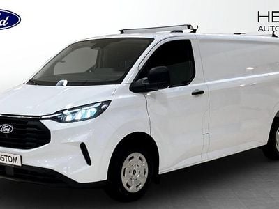 Ny Ford Transit Custom Trend 136 HK (100 kW) 2025 Vit Pickup