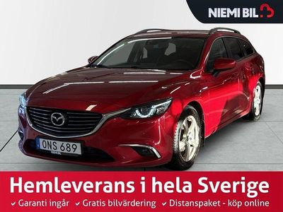 Röd Begagnad 2015 Mazda 6 Kombi | 169 900 kr (Dyr)