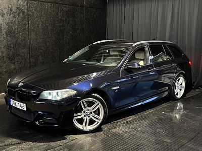 Svart Begagnad 2016 BMW 520 M Sport Kombi | 189 500 kr (Dyr)