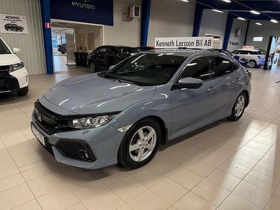 Begagnad Honda Civic 120 HK (88 kW) 2018 Mörkgrå Halvkombi