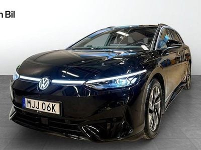 Svart Begagnad 2024 VW ID.7 Comfortline Kombi | 494 900 kr (Marknadspris)
