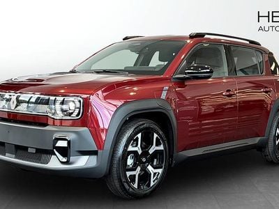 Röd met Ny 2025 Renault R4 Techno Halvkombi | 434 900 kr