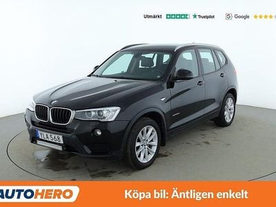 Begagnad BMW X3 190 HK (139 kW) 2017 Svart SUV