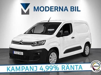 Vit Begagnad 2019 Citroën Berlingo Minibuss | 129 400 kr (Bra pris)