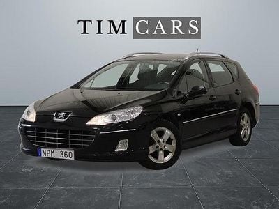 Svart Begagnad 2008 Peugeot 407 Kombi | 24 999 kr