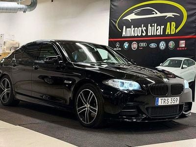 Svart Begagnad 2016 BMW 520 M Sport Sedan | 189 900 kr (Lite dyr)
