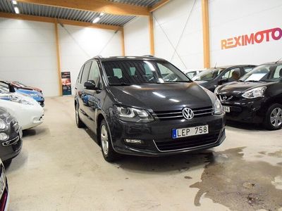 begagnad VW Sharan 2.0 TDI Premium 7-sits Ny Besiktad ua