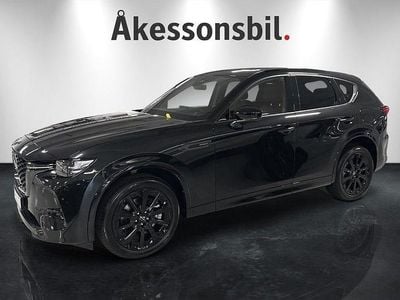 Jet black metallic Ny 2025 Mazda CX-60 Homura-Line SUV | 644 900 kr (Lite dyr)