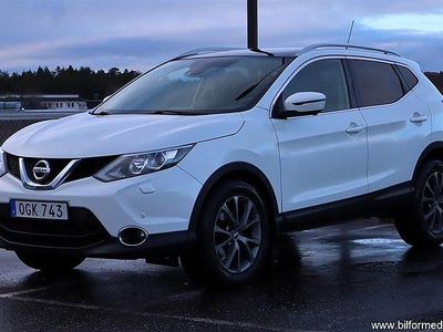 Vit samma som bilen Begagnad 2016 Nissan Qashqai S SUV | 143 500 kr (Marknadspris)