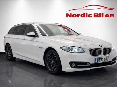 Vit Begagnad 2017 BMW 520 Kombi | 139 900 kr (Bra pris)