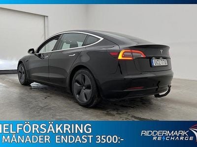 Begagnad Tesla Model 3 Standard Range Plus 239 kW (325 HK) 2019 Svart Sedan