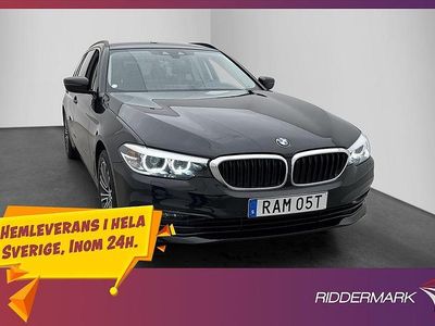 Begagnad BMW 520 Sport Line 191 HK (140 kW) 2020 Svart Kombi