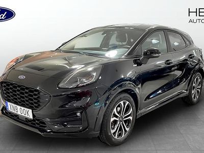 Svart Begagnad 2022 Ford Puma ST-Line SUV | 249 000 kr (Marknadspris)