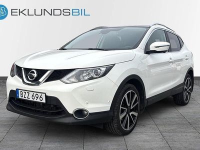 Vit Begagnad 2016 Nissan Qashqai Tekna SUV | 154 900 kr (Lite dyr)