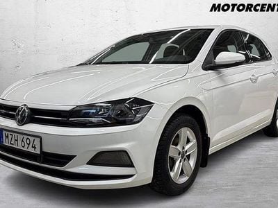 Begagnad VW Polo 95 HK (69 kW) 2018 Vit Halvkombi