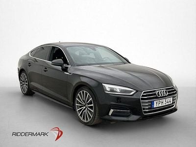 Begagnad Audi A5 Sportback Proline 170 HK (125 kW) 2017 Svart Halvkombi
