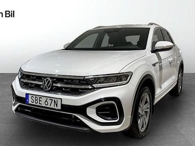 Vit Begagnad 2024 VW T-Roc R-line SUV | 369 900 kr (Lite dyr)