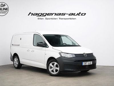 Vit Begagnad 2021 VW Caddy Maxi Minibuss | 229 000 kr (Lite dyr)