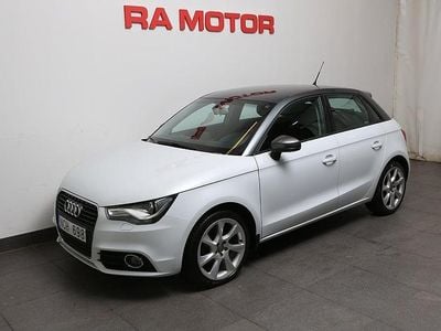 Begagnad Audi A1 Sportback Sport 90 HK (66 kW) 2012 Vit Halvkombi