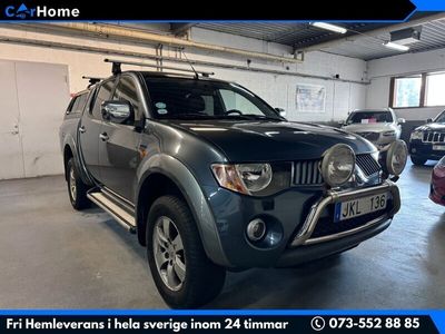 begagnad Mitsubishi L200 Dubbelhytt 2.5 4x4 Ny Bes Servad Drag 136hk