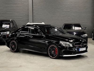 Svart metallic Begagnad 2015 Mercedes CLA45 AMG AMG Sportkupé | 329 900 kr (Marknadspris)