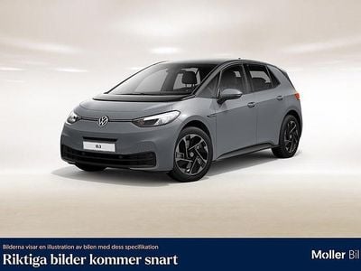 Begagnad VW ID.3 Pro Performance 150 kW (204 HK) 2021 Moonstone grey/black Halvkombi