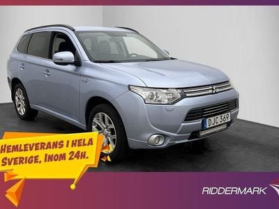 Begagnad Mitsubishi Outlander 203 HK (149 kW) 2014 Lblå SUV