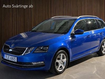 Begagnad Skoda Octavia Style 180 HK (132 kW) 2017 Blå Kombi