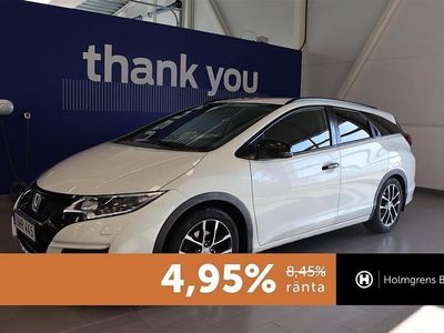 begagnad Honda Civic Tourer Sport Automat Farthållare Backkamera Nav