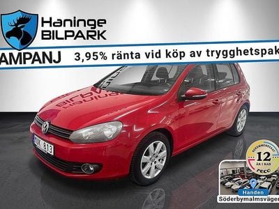 Begagnad VW Golf VII 102 HK (75 kW) 2013 Röd Halvkombi