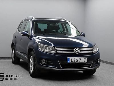 Begagnad VW Tiguan Sportline 140 HK (102 kW) 2011 Night blue metallic SUV
