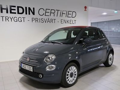 begagnad Fiat 500C 1,2 69HK Lounge