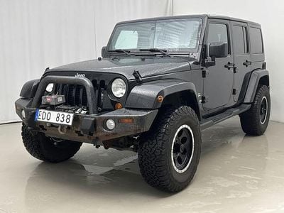 Svart Begagnad 2013 Jeep Wrangler Unlimited SUV | 195 000 kr (Marknadspris)
