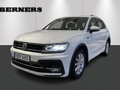Begagnad VW Tiguan R-line 151 HK (111 kW) 2019 Vit SUV